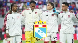 Jugadores de la Selección Peruana.