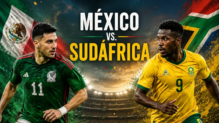 Alineaciones México vs Sudáfrica