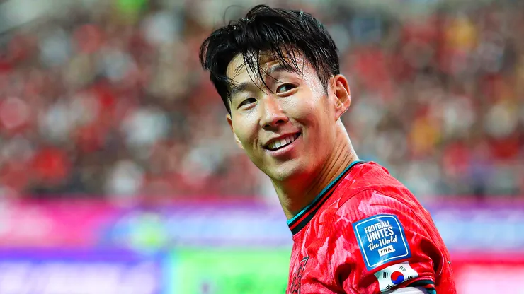 Heung-Min Son en la previa del partido entre Corea del Sur vs. Chequia por el Mundial 2026.