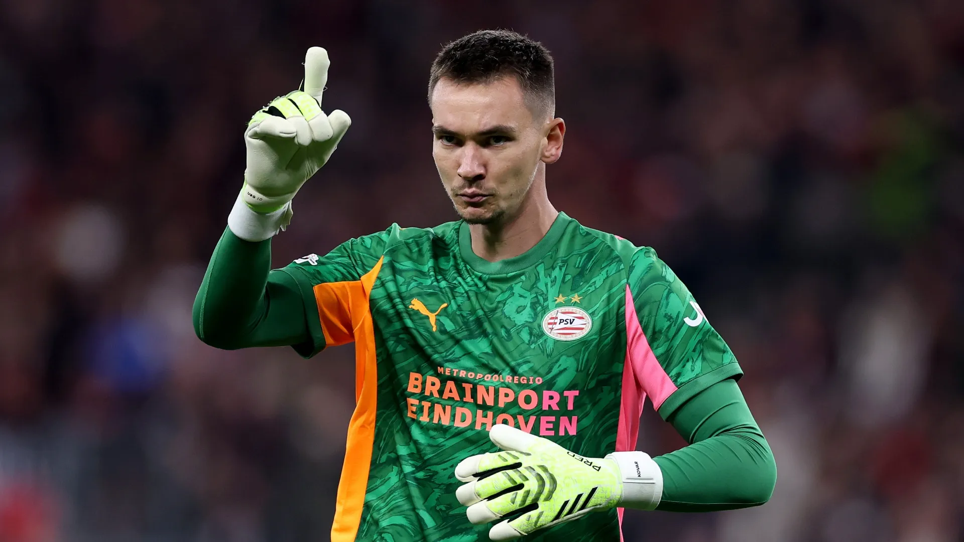 Matej Kovar, arquero del PSV Eindhoven (Getty Images).