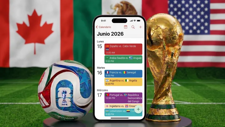 Calendario del Mundial 2026: cómo descargar e instalar para IPhone y IPad de Apple el fixture de la Copa del Mundo