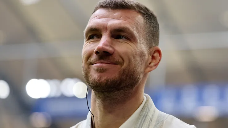 Edin Dzeko, figura de la Selección de Bosnia y Herzegovina.