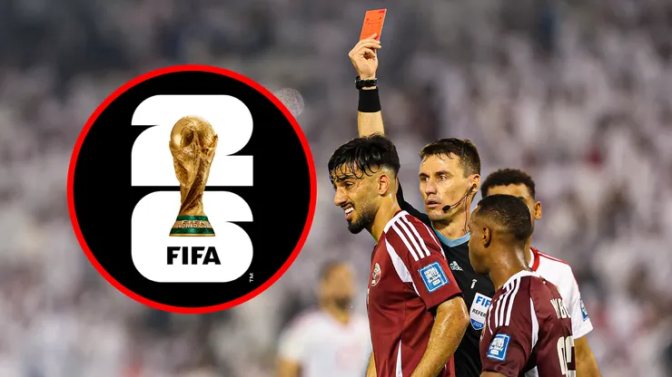 ¿Qué pasa si un jugador ve la roja directa en el Mundial 2026?