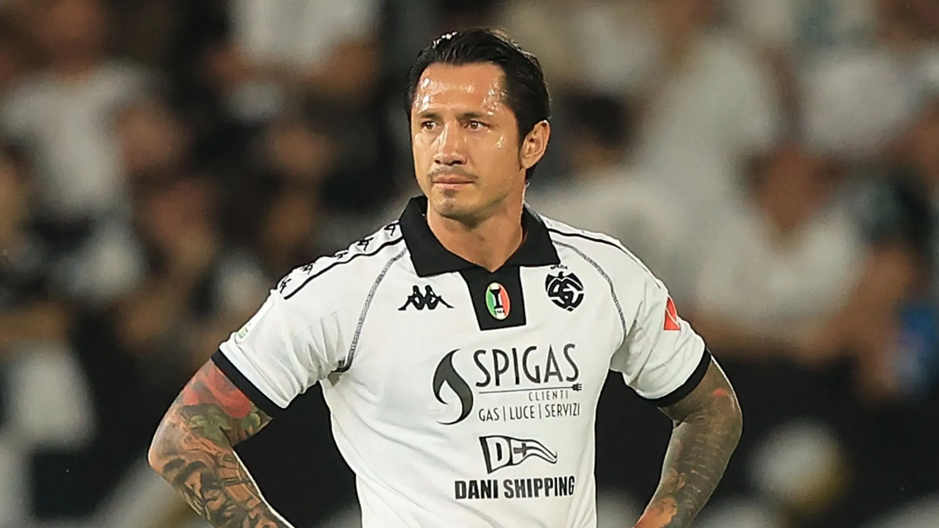 Gianluca Lapadula terminó su etapa en Spezia, luego de descender a Serie C (Getty Images).