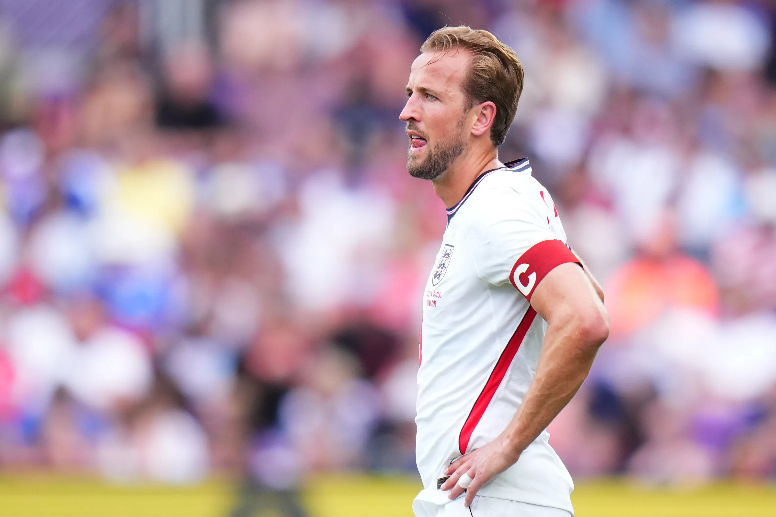 Harry Kane también perdió sus botines peronalizados exclusivamente para el Mundial 2026 tras el robo que padeció la delegación de Inglaterra en Estados Unidos. (Foto: Getty Images)