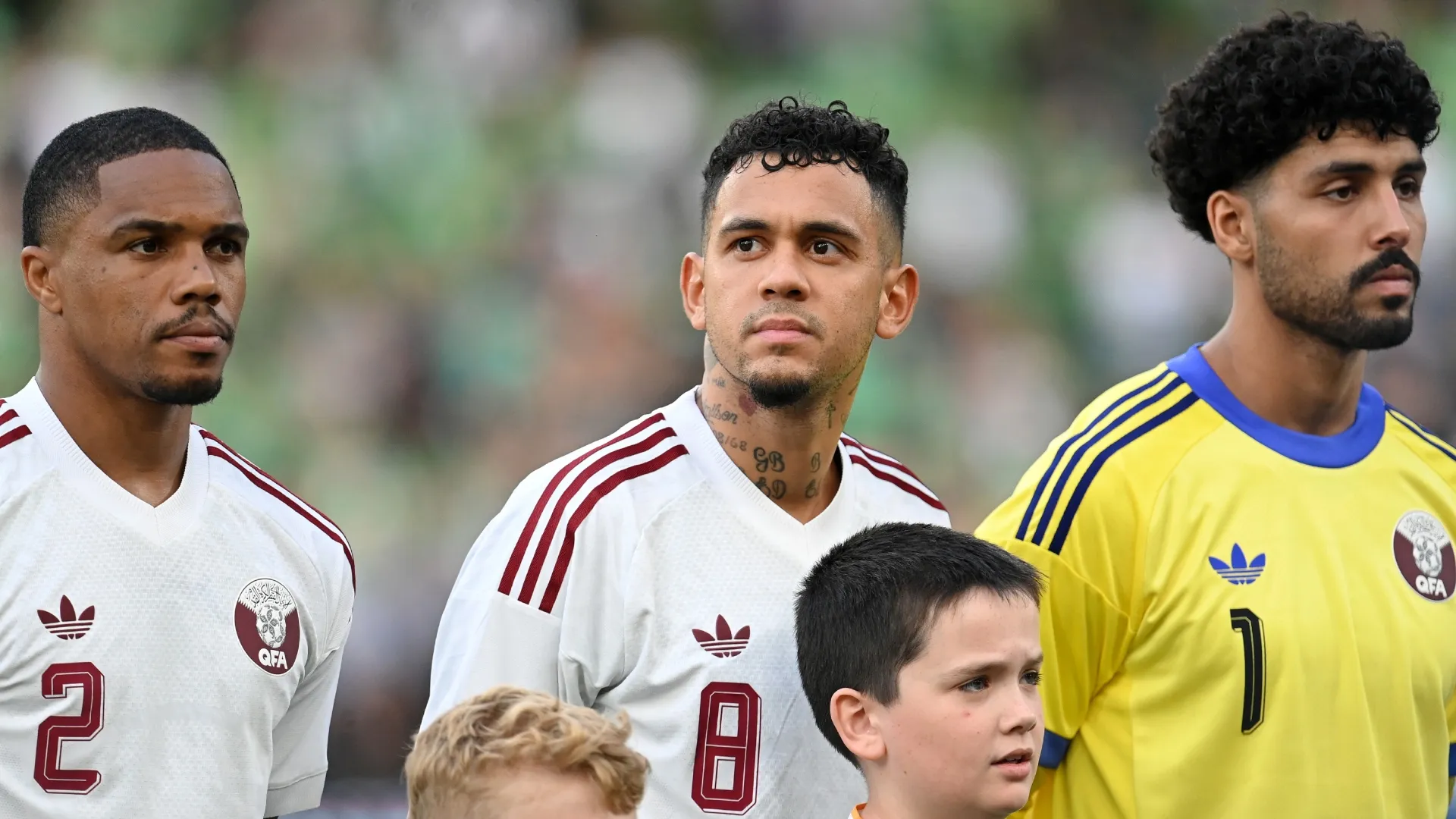 Edmilson Júnior, en el amistoso entre Qatar e Irlanda (Getty Images).