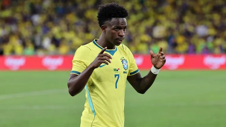 Vinicius Júnior en Brasil.