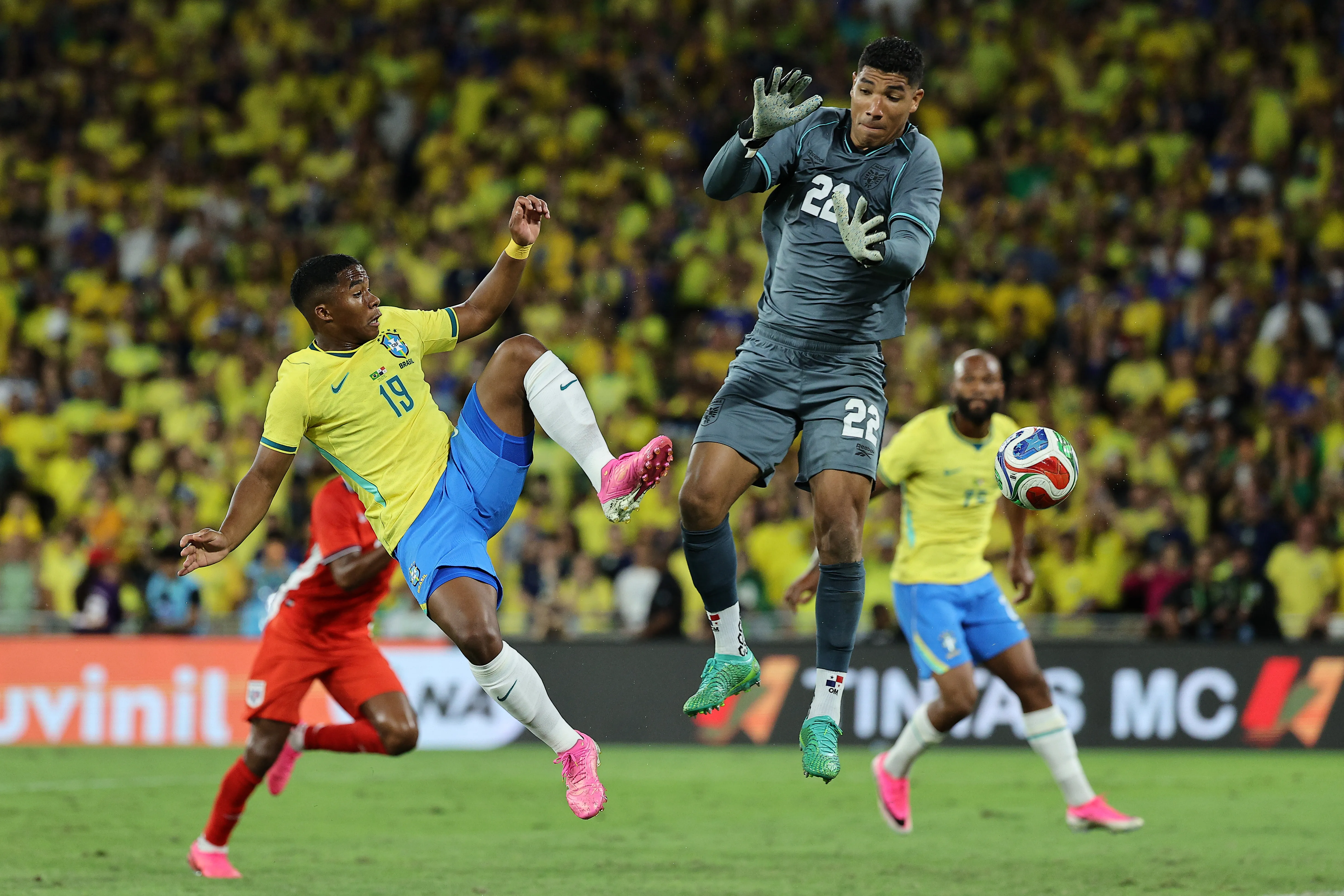 Endrick una de las claves en ataque para Brasil (Foto: Getty).