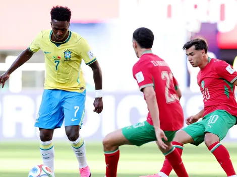 Los golazos de Vinícius y Saibari decretaron el empate entre Brasil y Marruecos