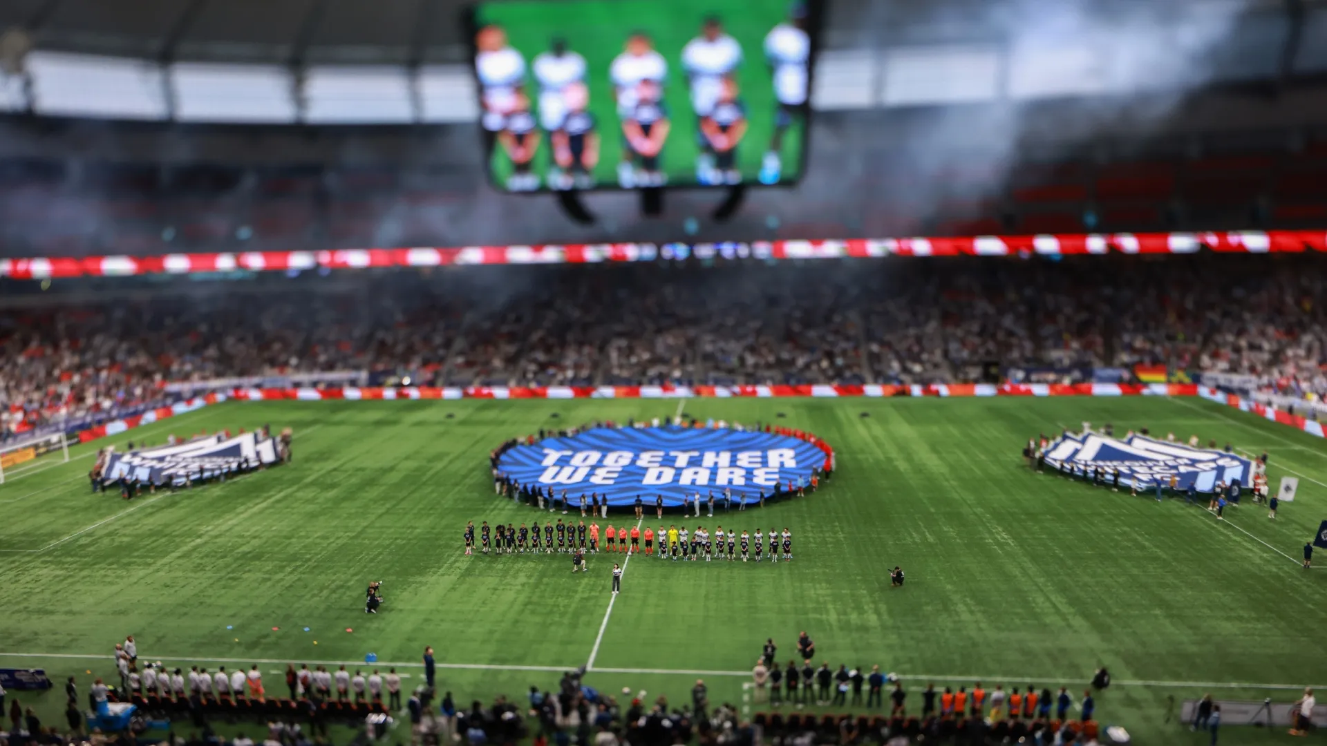 Así luce el BC Place en un partido de Vancouver Whitecaps (Getty Images).