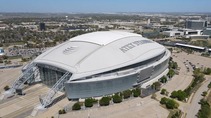 AT&T Stadium, el lujoso estadio donde jugarán Países Bajos y Japón.
