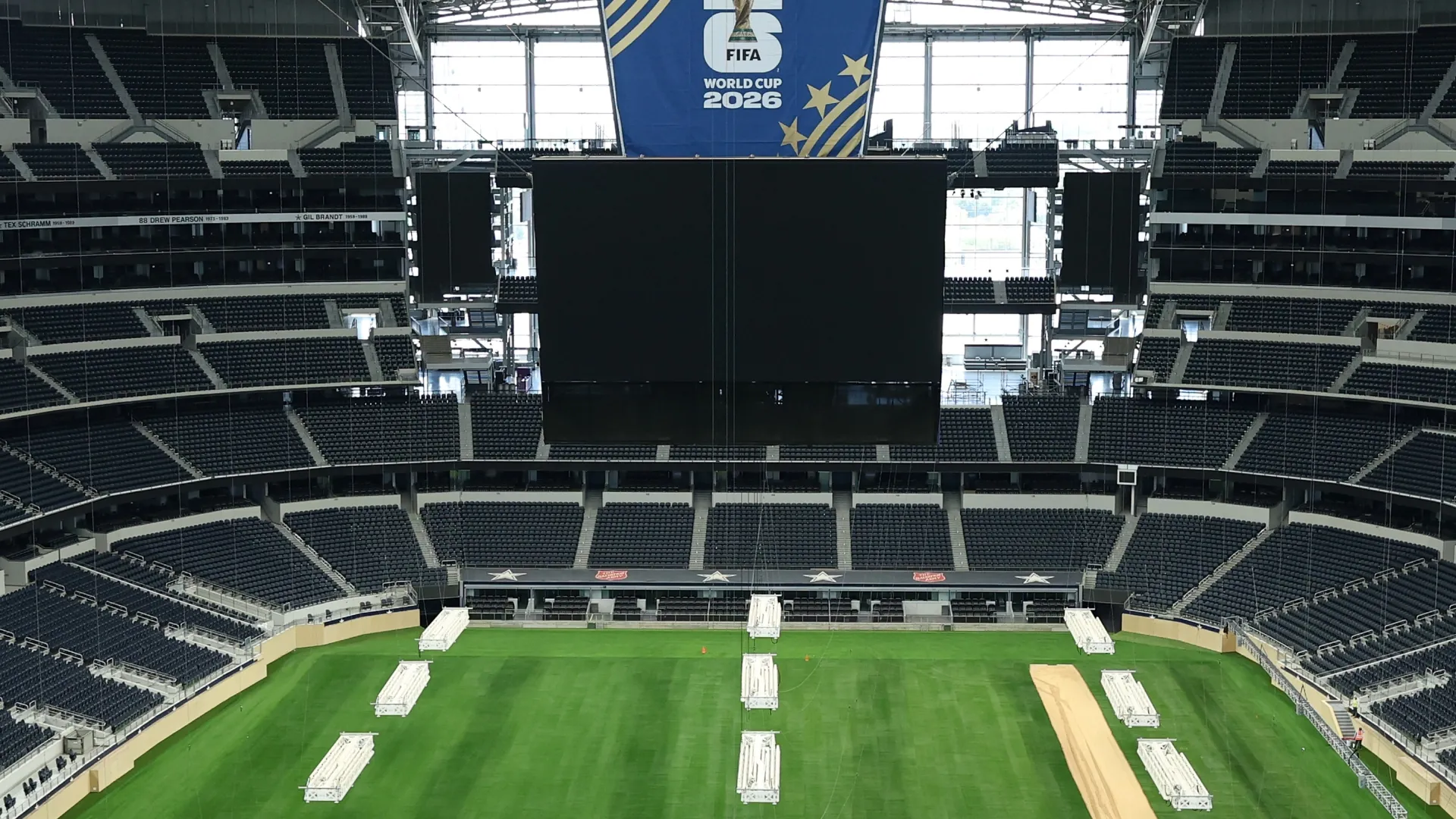 AT&T Stadium sufrió modificaciones para el Mundial 2026 (Getty Images).