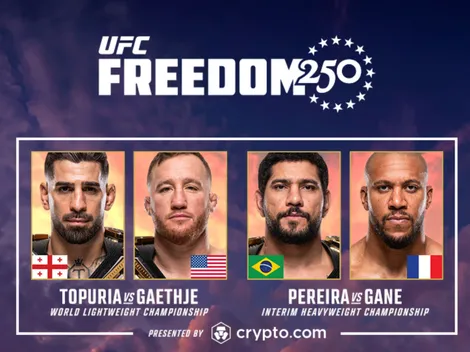 Dónde ver EN VIVO UFC Freedom 250 HOY