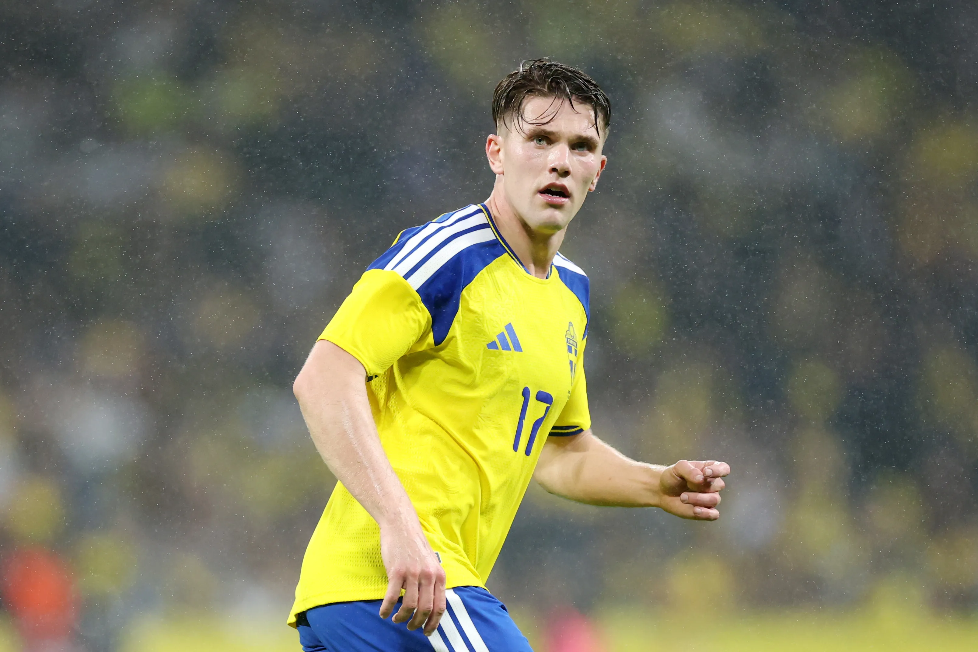 Viktor Gyokeres con la Selección de Suecia (Foto: Getty).