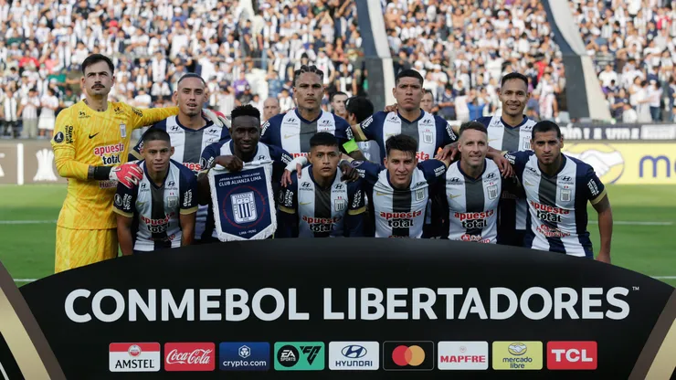 Plantel de Alianza Lima.
