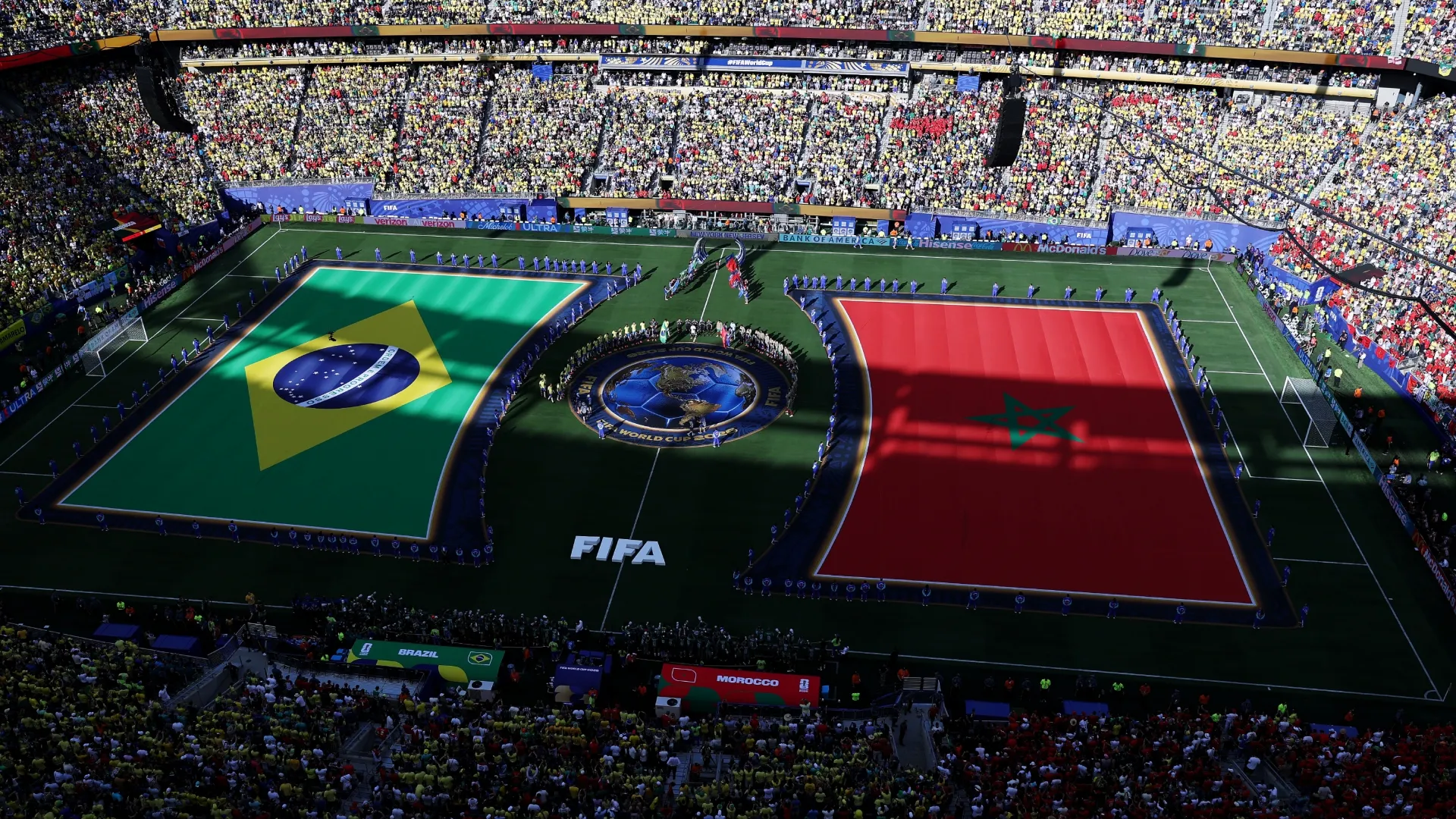 Brasil vs. Marruecos se enfrentan en el MetLife Stadium (Getty Images).