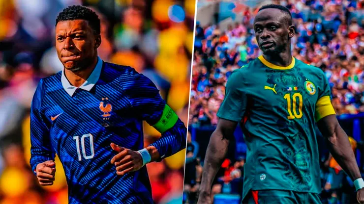 Alineaciones confirmadas de Francia vs Senegal.