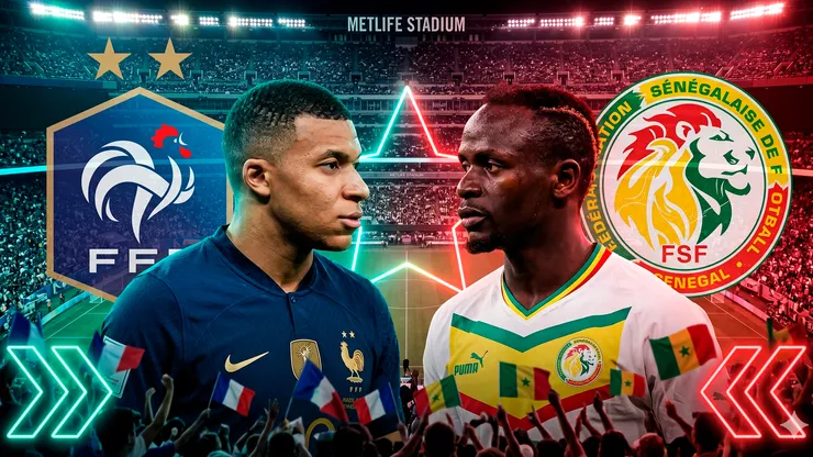 VER EN VIVO Francia vs. Senegal por el Mundial vía Disney+.