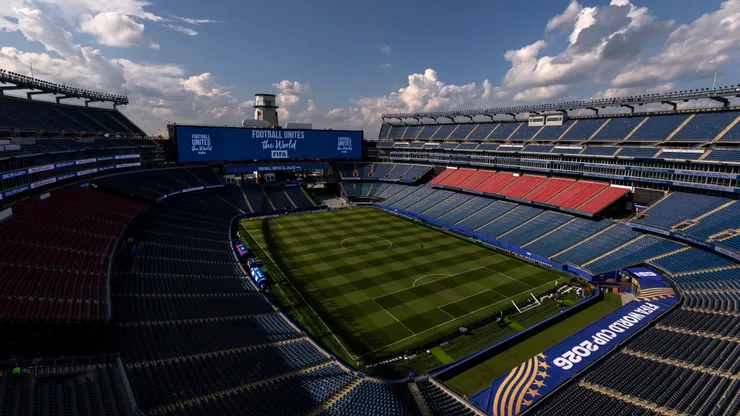 El Gillette Stadium de Foxborough, Boston recibe otro partido.