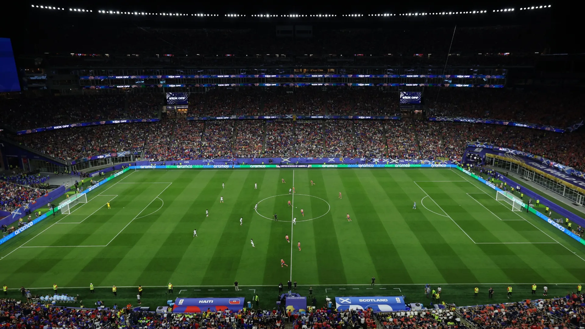 Haití y Escocia ya jugaron en el Gillette Stadium por el Mundial 2026 (Getty Images).
