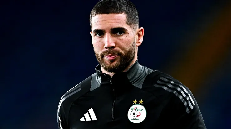 Luca Zidane, arquero de la Selección de Argelia.