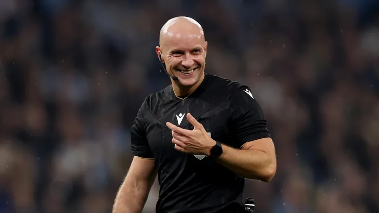 Szymon Marciniak, árbitro polaco.