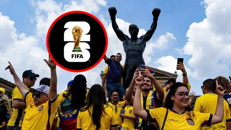 La estatua de Rocky en Filadelfia sorprende a todos en el Mundial.