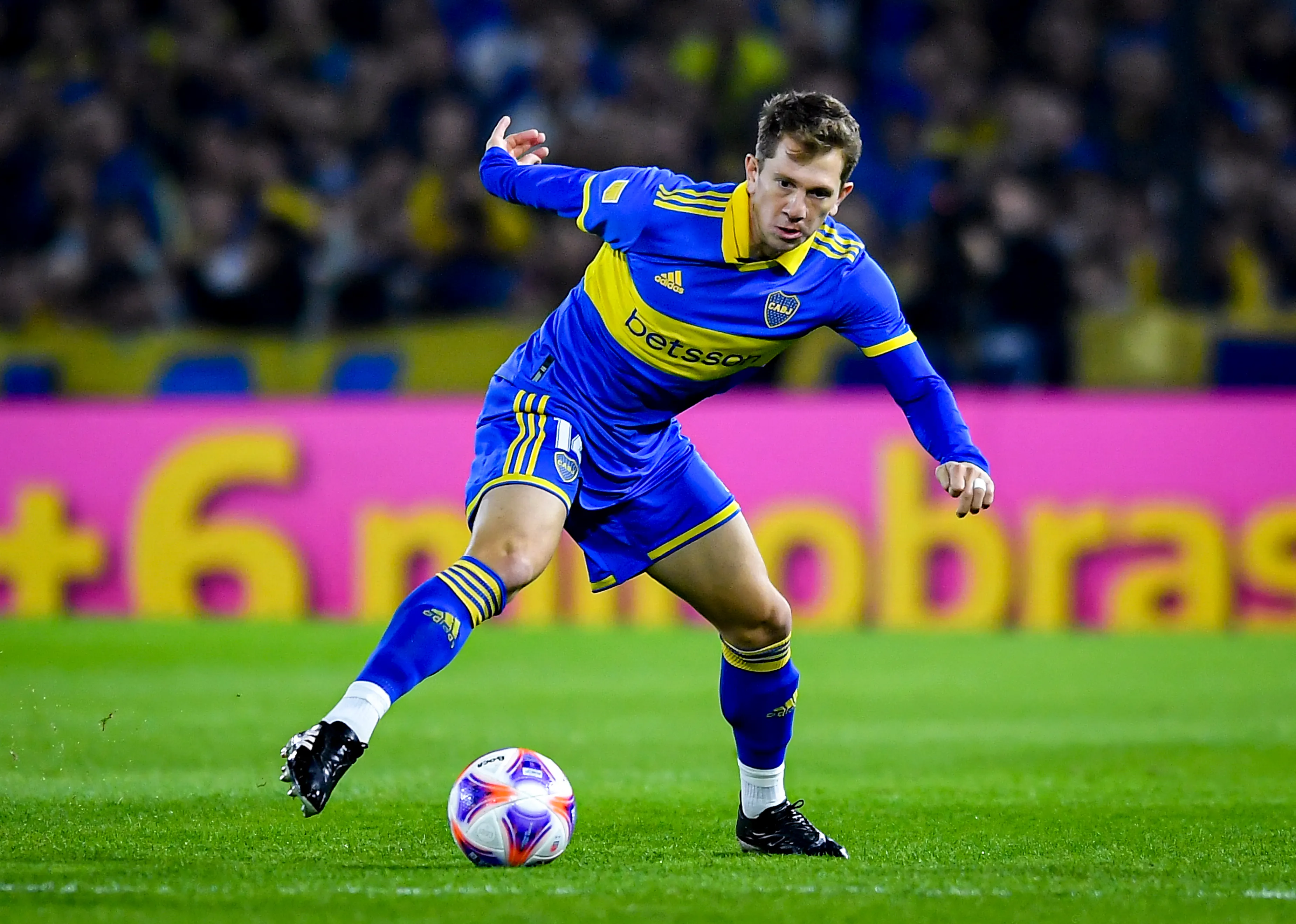 Esteban Rolón en Boca Juniors (Foto: Getty).