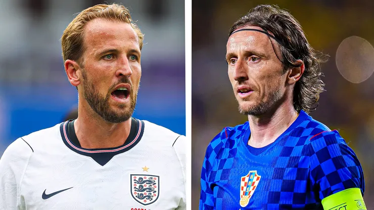 Harry Kane vs. Luka Modric en la previa del Inglaterra vs. Croacia HOY por el Mundial 2026.