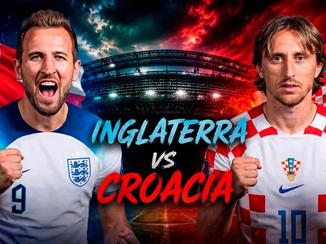 Inglaterra vs. Croacia: Minuto a Minuto por el Mundial