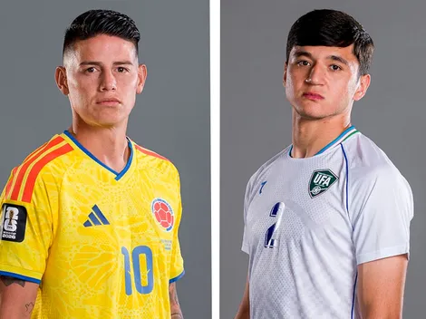 Uzbekistán vs. Colombia: alineaciones confirmadas por el Mundial 2026.