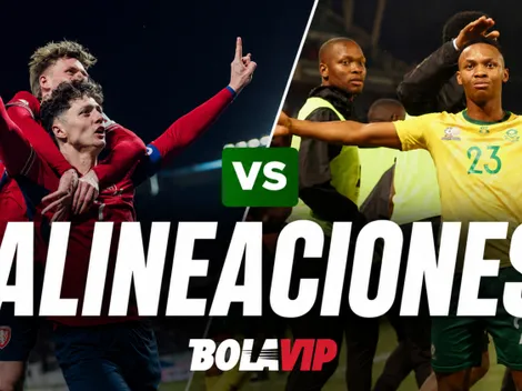 Alineaciones confirmadas para República Checa vs Sudáfrica