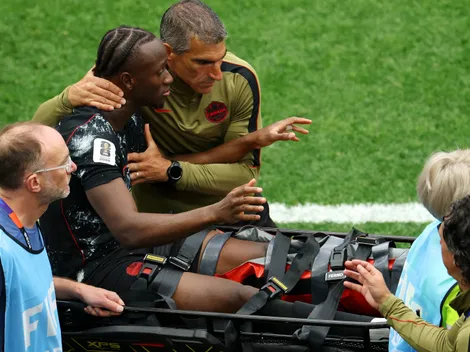 La dolorosa reacción de Ismaël Koné tras la grave lesión que sufrió en Canadá vs Qatar