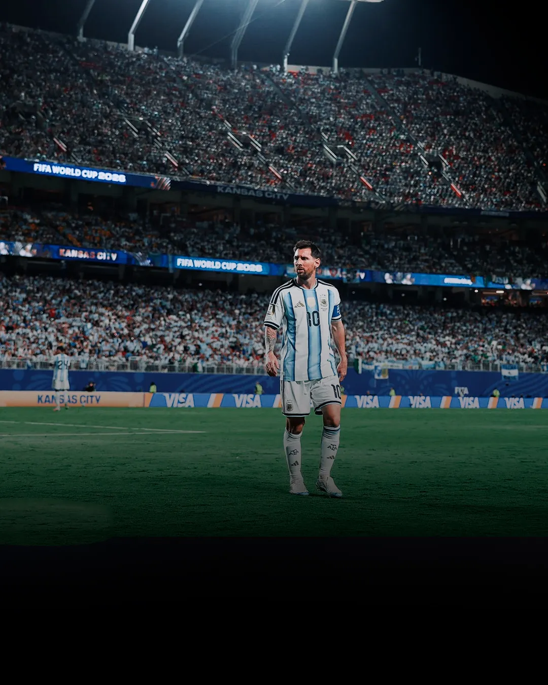Lionel Messi durante el partido entre Argentina vs. Argelia por el Mundial 2026. (Foto: Getty Images)