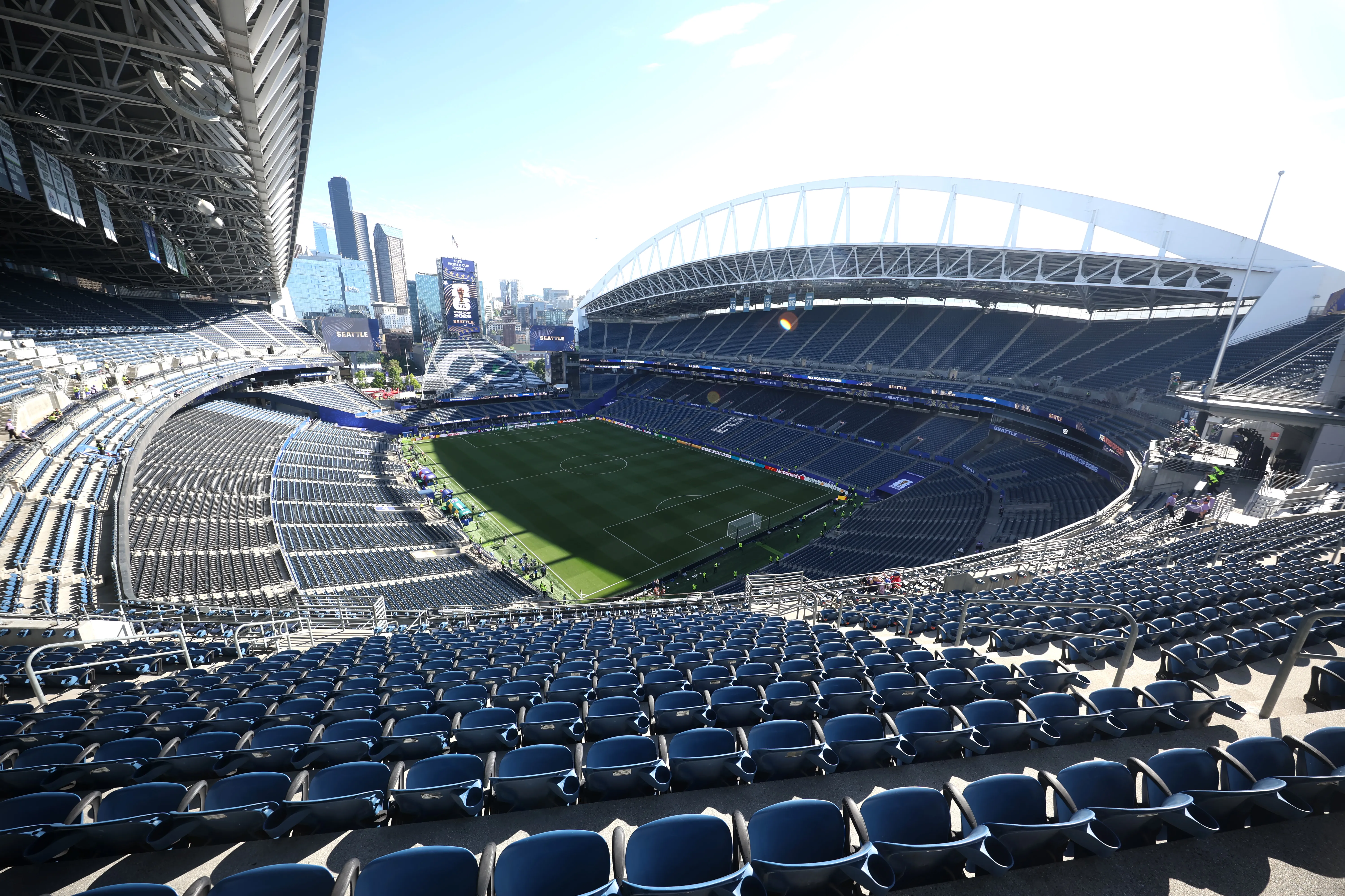 El estadio de Seattle, recinto donde jugarán Estados Unidos vs. Australia por el Mundial 2026. (Foto: Getty Images)