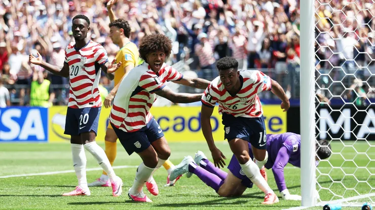 Alex Freeman fue uno de los goleadores del triunfo de Estados Unidos ante Australia.
