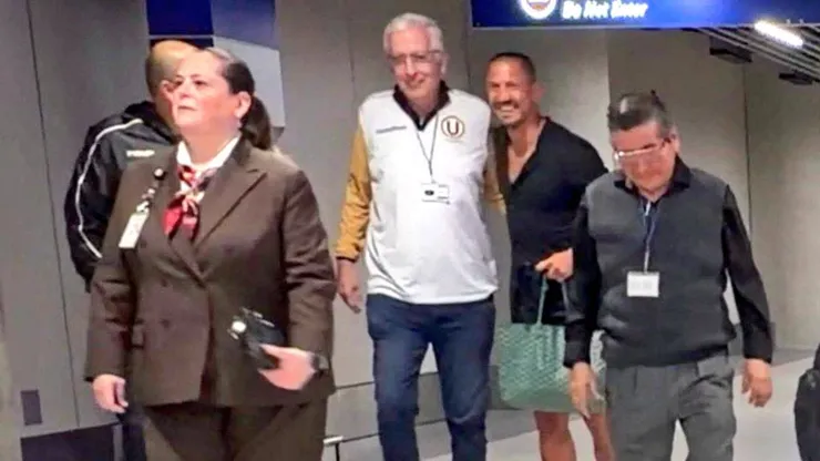 Gianluca Lapadula ya está en Perú para ser presentado como nuevo jugador de Universitario.