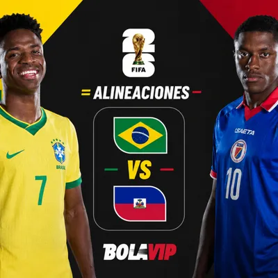 Alineaciones confirmadas Brasil vs Haití sin Neymar: quiénes juegan hoy en el Mundial 2026