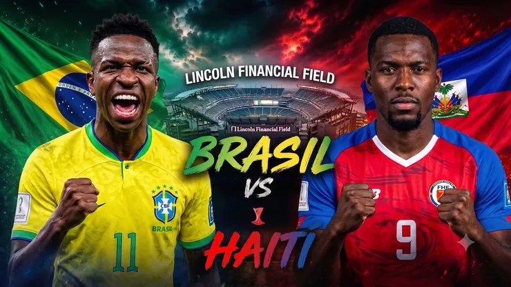 Brasil y Haití se enfrentan por el Mundial 2026.