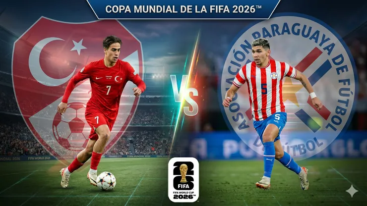 EN VIVO Turquía vs Paraguay por el Mundial 2026.