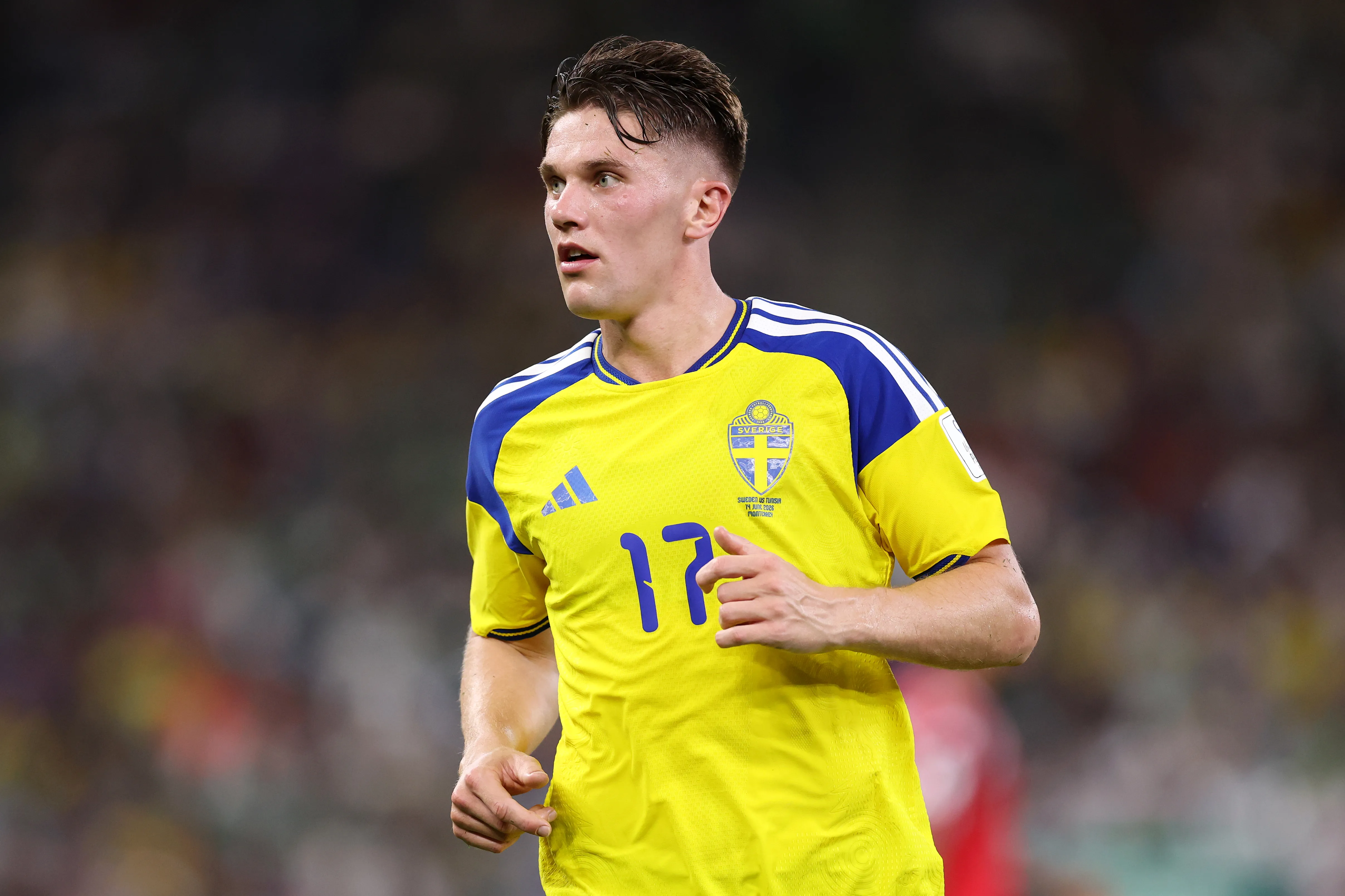 Viktor Gyökeres, el letal delantero que tiene Suecia y que buscará marcarle gol a Países Bajos en el Mundial 2026. (Foto: Getty Images)