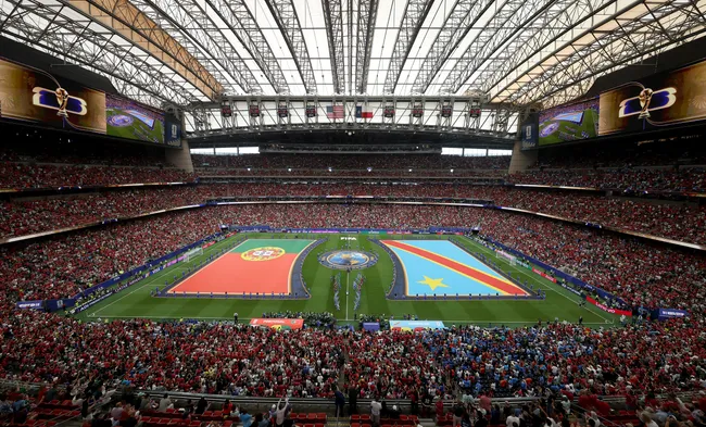 El Estadio Houston durante el partido entre Portugal vs. República Democrática del Congo por el Mundial 2026. (Foto: Getty Images)