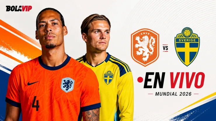 Sigue el vivo del Países Bajos vs Suecia