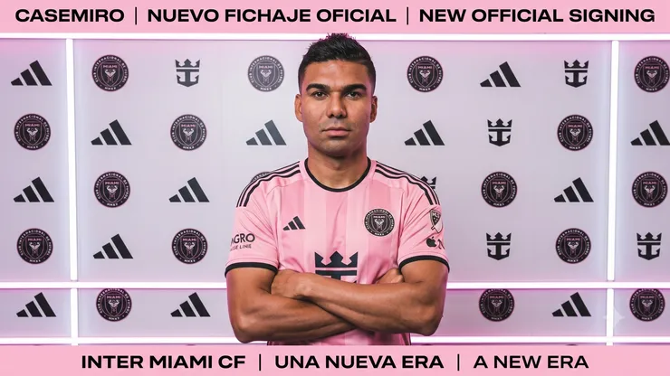 Casemiro deja Europa y acuerda con Inter Miami.