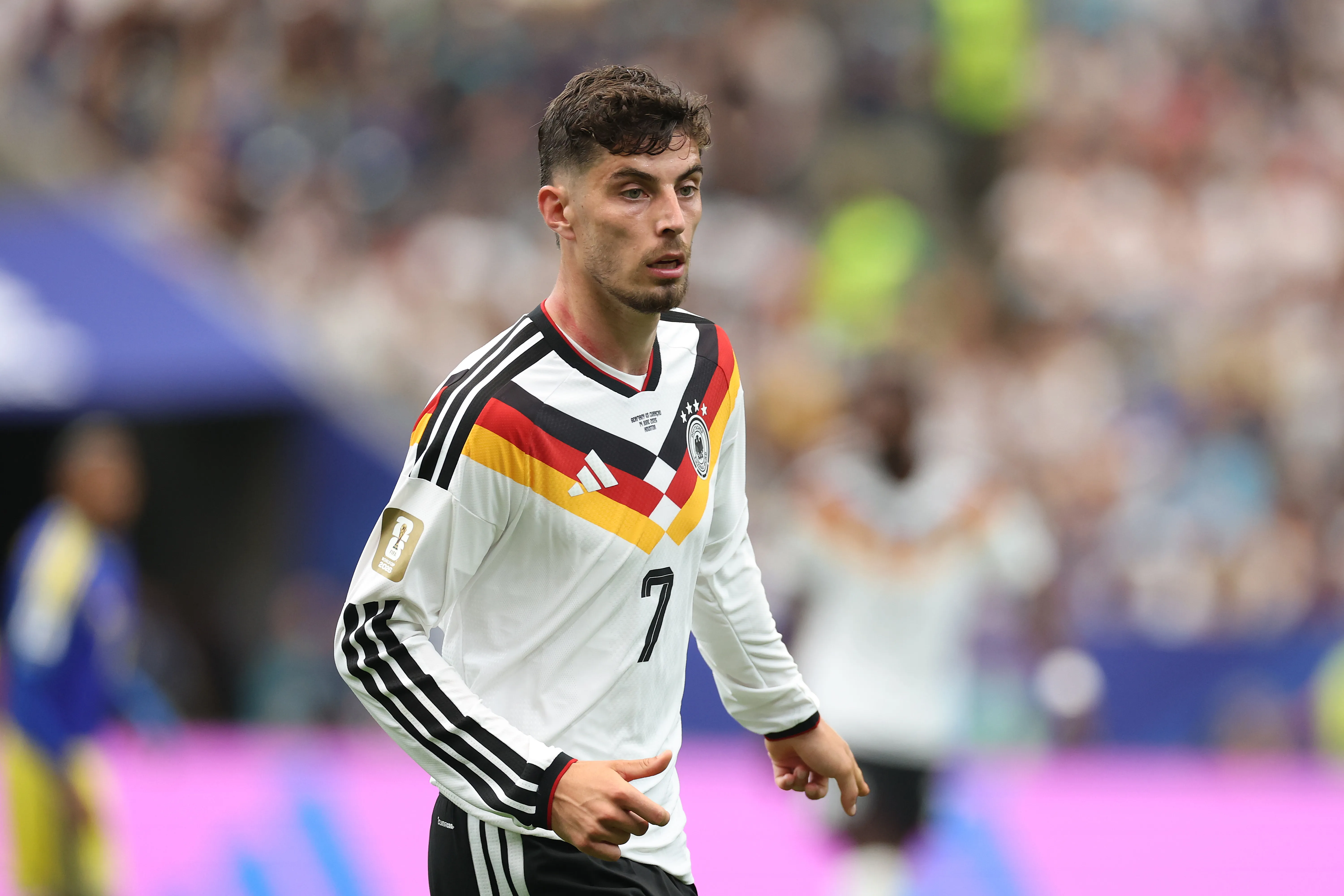 Kai Havertz durante el partido entre Alemania vs. Curazao por la fecha 1 del Grupo E del Mundial 2026. (Foto: Getty Images)