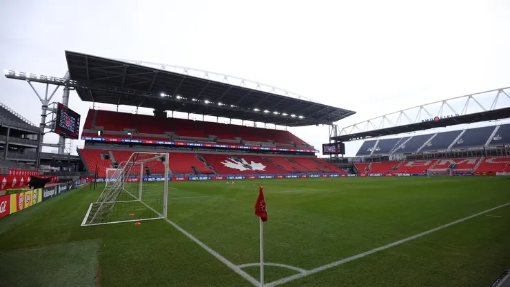 El BMO Field, de Toronto, visto desde el córner.