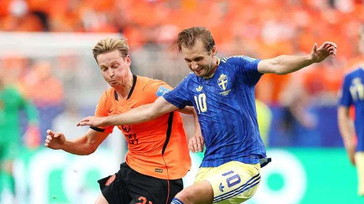 Países Bajos le gana 2-0 a Suecia