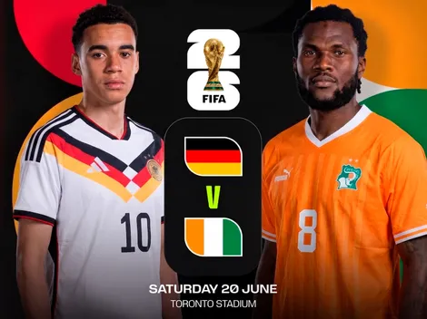 Todo listo para Alemania vs. Costa de Marfil: alineaciones confirmadas del Mundial 2026