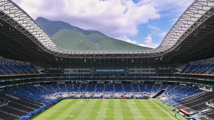 Estadio de Monterrey.
