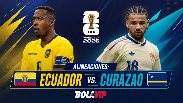 Alineaciones Ecuador vs Curazao